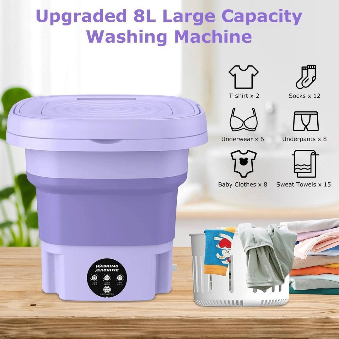 House Ease™ Baby Folding Washing Machine – Portable, Compact & Easy to Use for Baby Clothes